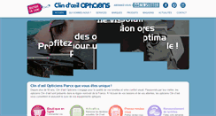 Desktop Screenshot of clin-doeil.fr